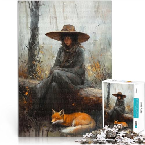 Fuchsflüstern Puzzle für Erwachsene, 1000 Teile Geschenke zum Suchbegriff: Herausfordernde Spiele Wichtelgeschenke 38x26cm Fuchsflüstern Puzzle für Erwachsene, 1000 Teile Geschenke zum Suchbegriff: Herausfordernde Spiele Wichtelgeschenke 38x26cm von SYUNFEI