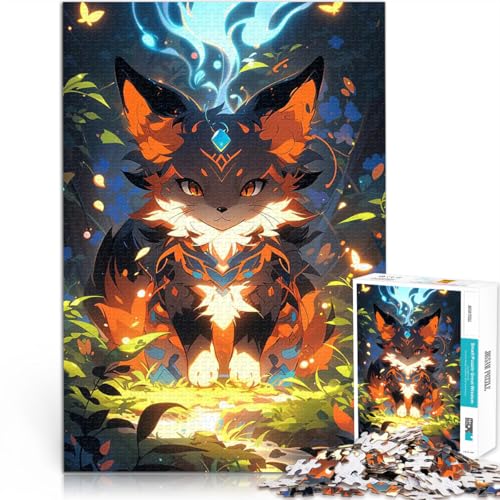 Fuchsgeist-Illustration Puzzle 1000 Teile für Erwachsene Pädagogisches Spielzeug zum Stressabbau Heimdekoration Spielzeug 38x26cm Fuchsgeist-Illustration Puzzle 1000 Teile für Erwachsene Pädagogisches Spielzeug zum Stressabbau Heimdekoration Spielzeug 38x26cm von SYUNFEI