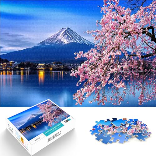 Fuji-Berg im Frühling 1000-teiliges Puzzle für Erwachsene Lernspiele Heimdekoration Jedes Stück ist einzigartig – Anspruchsvolles Familienspiel 38x26cm Fuji-Berg im Frühling 1000-teiliges Puzzle für Erwachsene Lernspiele Heimdekoration Jedes Stück ist einzigartig – Anspruchsvolles Familienspiel 38x26cm von SYUNFEI
