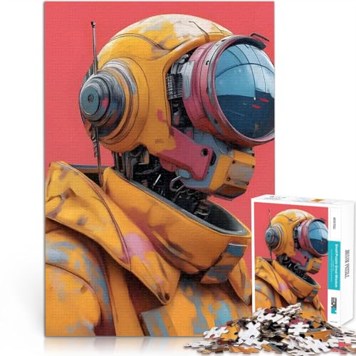 GELBER Roboter Puzzle für Erwachsene mit 2000 Teilen Schwierig und herausfordernd Wanddekoration Einzigartige Geburtstags 70x100cm GELBER Roboter Puzzle für Erwachsene mit 2000 Teilen Schwierig und herausfordernd Wanddekoration Einzigartige Geburtstags 70x100cm von SYUNFEI