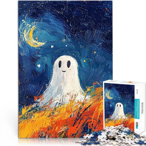 Geist in der Nacht 1000-teiliges Puzzle für Erwachsene Spielzeug-Intellektuelles Spiel Jedes Stück ist einzigartig – Anspruchsvolles Familienspiel 38x26cm Geist in der Nacht 1000-teiliges Puzzle für Erwachsene Spielzeug-Intellektuelles Spiel Jedes Stück ist einzigartig – Anspruchsvolles Familienspiel 38x26cm von SYUNFEI