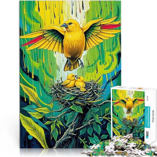 Gelbe Kanarienvogelfamilie Puzzle für Teenager 1000 Teile Lernspiel-Herausforderungsspielzeug Die Liebe zwischen Paaren stärken 38x26cm Gelbe Kanarienvogelfamilie Puzzle für Teenager 1000 Teile Lernspiel-Herausforderungsspielzeug Die Liebe zwischen Paaren stärken 38x26cm von SYUNFEI