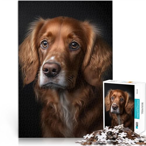 Generative Hunde-KI Puzzle für Erwachsene, 1000 Teile Pädagogisches Spielzeug zum Stressabbau Heimdekoration Spielzeug 38x26cm von SYUNFEI