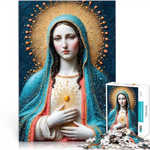 Gesegnete Gnade Puzzle für Erwachsene mit 1000 Teilen für Lernspiel-Herausforderungsspielzeug Tolles Geschenk für Spiele 38x26cm von SYUNFEI