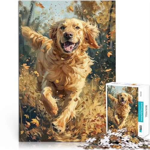 Goldene Freude Teenager 1000 Teile Puzzle Gehirnintelligenz-Herausforderung süchtig machendes Spielzeug Für Paare geeignet 38x26cm von SYUNFEI