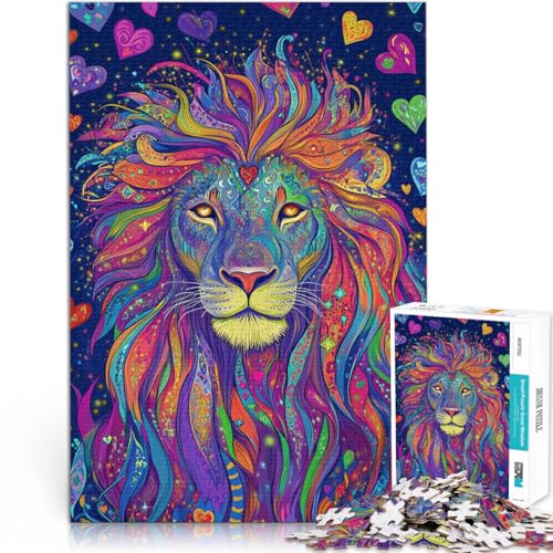 Heiliger Löwe 1000-teilige Puzzles für Teenager Helfen Sie dem Gehirn, süchtig machende Spielzeuge zu trainieren, um Geduld zu entwickeln für Heimdekoration 38x26cm Heiliger Löwe 1000-teilige Puzzles für Teenager Helfen Sie dem Gehirn, süchtig machende Spielzeuge zu trainieren, um Geduld zu entwickeln für Heimdekoration 38x26cm von SYUNFEI