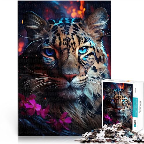 Himmlischer Leopard Puzzle für Erwachsene mit 1000 Teilen Spielzeug für die ganze Familie Wunschliste mit dem Weihnachtsmann 38x26cm Himmlischer Leopard Puzzle für Erwachsene mit 1000 Teilen Spielzeug für die ganze Familie Wunschliste mit dem Weihnachtsmann 38x26cm von SYUNFEI