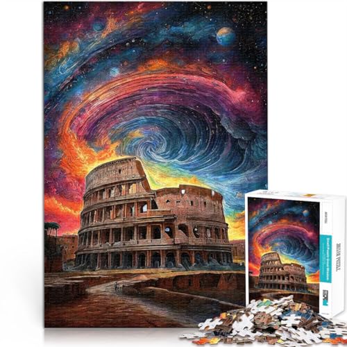 Himmlisches Kolosseum 2000 Teenager-Teile-Puzzle Geschenke zum Suchbegriff: Herausfordernde Spiele Wanddekoration 70x100cm von SYUNFEI