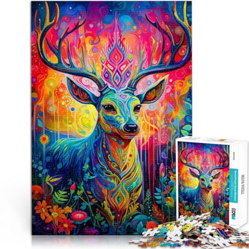 Hirsch Natur Tier Puzzle für Erwachsene 1000 Teile Geschenke zum Suchbegriff: Herausfordernde Spiele Geburtstagsgeschenk 38x26cm Hirsch Natur Tier Puzzle für Erwachsene 1000 Teile Geschenke zum Suchbegriff: Herausfordernde Spiele Geburtstagsgeschenk 38x26cm von SYUNFEI