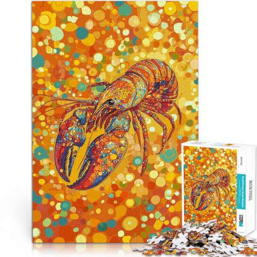 Hummer im Ozeanlicht 1000-teiliges Teenager-Puzzle Geschenke zum Suchbegriff: Herausfordernde Spiele Geschenkideen 38x26cm von SYUNFEI
