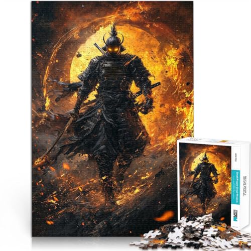 Inferno japanischer Samurai 1000-teiliges Teenager-Puzzle Stressabbau Schwierige Herausforderung Heimdekoration Spielzeug 38x26cm Inferno japanischer Samurai 1000-teiliges Teenager-Puzzle Stressabbau Schwierige Herausforderung Heimdekoration Spielzeug 38x26cm von SYUNFEI