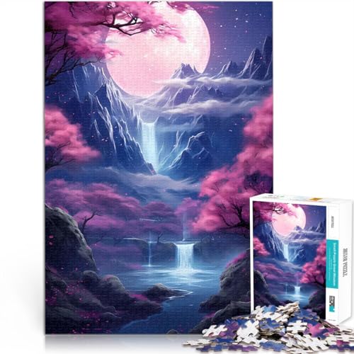 Japanische Kirschblüte Pink 1000-teiliges Puzzle für Erwachsene Intellektuelles Spiel Jedes Stück ist einzigartig – Anspruchsvolles Familienspiel 38x26cm Japanische Kirschblüte Pink 1000-teiliges Puzzle für Erwachsene Intellektuelles Spiel Jedes Stück ist einzigartig – Anspruchsvolles Familienspiel 38x26cm von SYUNFEI