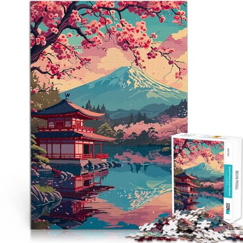 Japanische Landschaft Teenager 1000-teiliges Puzzle Geschenke zum Suchbegriff: Herausfordernde Spiele für Heimdekoration 38x26cm Japanische Landschaft Teenager 1000-teiliges Puzzle Geschenke zum Suchbegriff: Herausfordernde Spiele für Heimdekoration 38x26cm von SYUNFEI