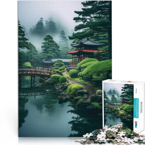 Japanische Landschaftskunst 1000-teiliges Puzzle für Teenager Intellektuelles Spiel Jedes Stück ist einzigartig – Anspruchsvolles Familienspiel 38x26cm Japanische Landschaftskunst 1000-teiliges Puzzle für Teenager Intellektuelles Spiel Jedes Stück ist einzigartig – Anspruchsvolles Familienspiel 38x26cm von SYUNFEI