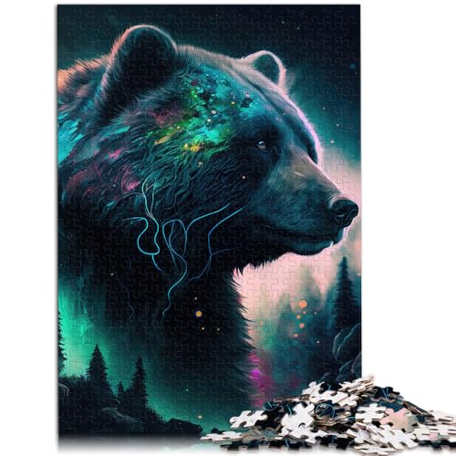 1000 Teile Puzzle für Erwachsene Lumos Bären Denkspiel ganze Familie 10,27 Zoll x 14,96 Zoll für 14-Jährige von SYUNFEI