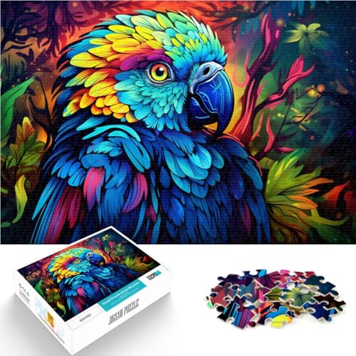 Puzzle mit 1000 Teilen für Erwachsene, Papagei, Denksportaufgabe, 26 x 38cm, lustiges Geschenk für Teenager ab 14 Jahren Puzzle mit 1000 Teilen für Erwachsene, Papagei, Denksportaufgabe, 26 x 38cm, lustiges Geschenk für Teenager ab 14 Jahren von SYUNFEI