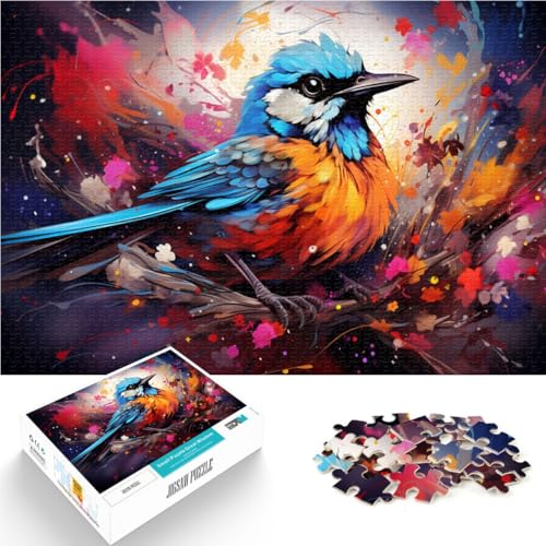 Puzzle für Erwachsene mit 1000 Teilen, Spatz, Denkspiel, 26 x 38cm, Teenager ab 14 Jahren von SYUNFEI