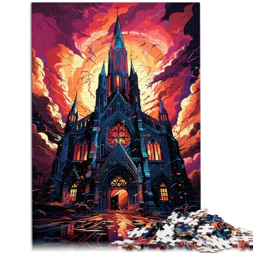 Puzzle für Erwachsene mit 1000 Teilen, St. Patrick's Cathedral, Denkspiel, Lernspiel für Geburtstag, Weihnachten,38x52cm von SYUNFEI