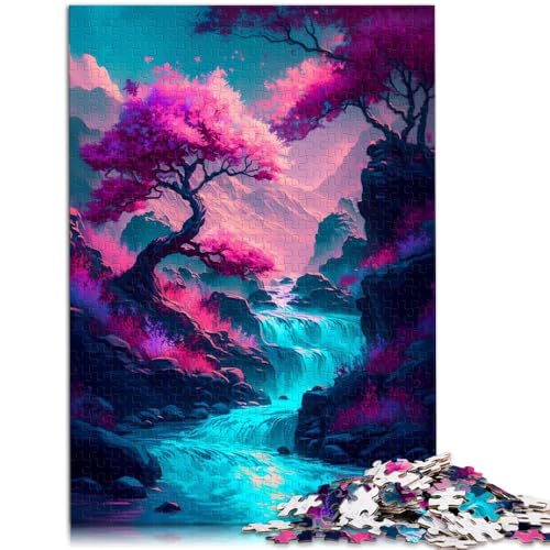 Puzzle 1000 Teile für Erwachsene, Fantasie, Natur, Japan, einzigartiges Geburtstags, 26x38cm, für Teenager ab 14 Jahren von SYUNFEI