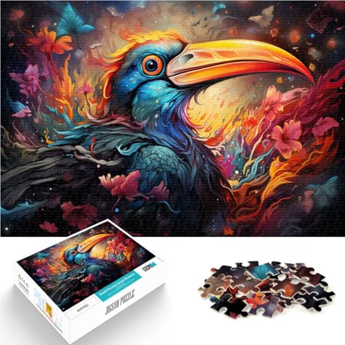 1000-teiliges Puzzle für Erwachsene, Papagei-Puzzle, Lernspiel, Herausforderungsspielzeug, 26 x 38cm, tolles Geschenk für Teenager ab 14 Jahren 1000-teiliges Puzzle für Erwachsene, Papagei-Puzzle, Lernspiel, Herausforderungsspielzeug, 26 x 38cm, tolles Geschenk für Teenager ab 14 Jahren von SYUNFEI