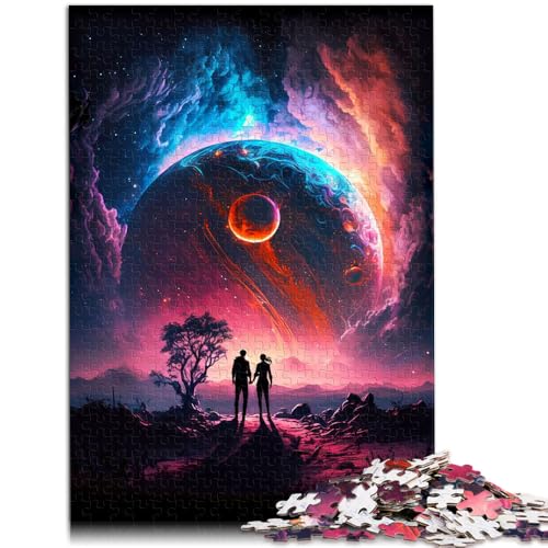 Puzzle mit 1000 Teilen für Erwachsene, Tiger-Denkspiel, 26 x 38cm, anspruchsvolles Puzzlespiel und Familienspiel für Teenager ab 14 Jahren von SYUNFEI