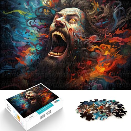 2000-teiliges Puzzle für Erwachsene, Puzzle-Kunst, Quizspiel, jedes Teil ist einzigartig – anspruchsvolles Familienspiel, 70 x 100 cm, für Teenager ab 14 Jahren von SYUNFEI