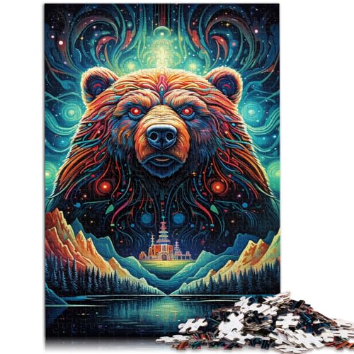 Puzzle für Erwachsene, 1000 Teile, Kunst, Tier, Bär, anspruchsvolles Spiel, Puzzle, tolles Geschenk für Spiele, 26x38cm, geeignet für und Jugendliche ab 14 Jahren Puzzle für Erwachsene, 1000 Teile, Kunst, Tier, Bär, anspruchsvolles Spiel, Puzzle, tolles Geschenk für Spiele, 26x38cm, geeignet für und Jugendliche ab 14 Jahren von SYUNFEI