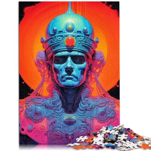 Puzzle Erwachsene, 1000 Teile, King Games, Spielzeug, Geschenk. Helfen Sie dem Gehirn, süchtig machendes Spielzeug zu trainieren und Geduld zu fördern. 19,7 Zoll x 29,5 Zoll von SYUNFEI