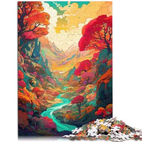 Puzzle 1000 Teile für Erwachsene, Spielspielzeug, 10,27 x 14,96 Zoll, Stressabbau für Teenager ab 14 Jahren von SYUNFEI