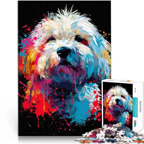 Puzzle für Erwachsene, 1000 Teile, Wolf, DIY-Puzzlespielzeug, 26 x 38cm, EIN Kunstwerk für Teenager ab 14 Jahren von SYUNFEI