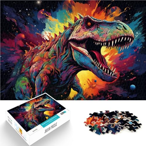 Puzzle für Erwachsene, 1000 Teile, mutierter Tyrannosaurus Rex, Spielzeug, Denkspiel, Analyse und Logik, 26x38cm, für Jugendliche ab 14 Jahren von SYUNFEI