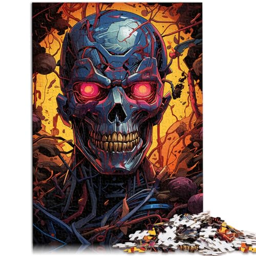 Puzzle für Erwachsene, 1000 Teile, Mechanisches Skelett, Familienunterhaltungsspielzeug, 10,27 x 14,96 Zoll, Heimkunstdekor für Teenager ab 14 Jahren von SYUNFEI