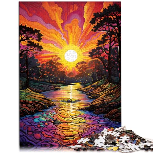 Puzzle für Erwachsene, 1000 Teile, Kaliforniens Sacramento, Lernspielzeug, Stressabbau, 26x38cm, für Teenager ab 14 Jahren von SYUNFEI