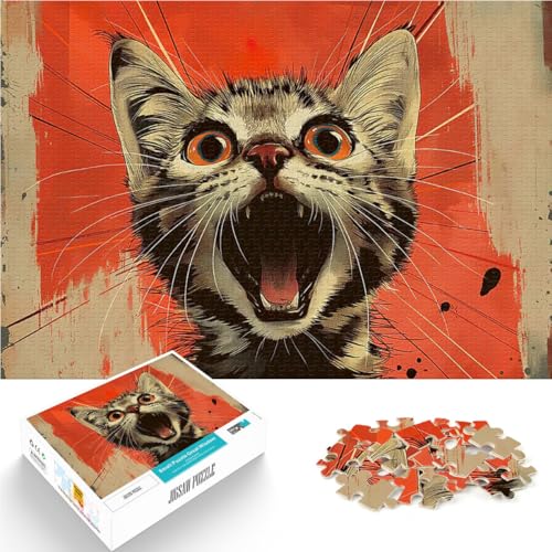 Katze Lustiges Tier Puzzle 2000 Teile für Teenager Anspruchsvoll, Aber lustig und humorvoll Verbessern Sie das Gedächtnis 70x100cm Katze Lustiges Tier Puzzle 2000 Teile für Teenager Anspruchsvoll, Aber lustig und humorvoll Verbessern Sie das Gedächtnis 70x100cm von SYUNFEI