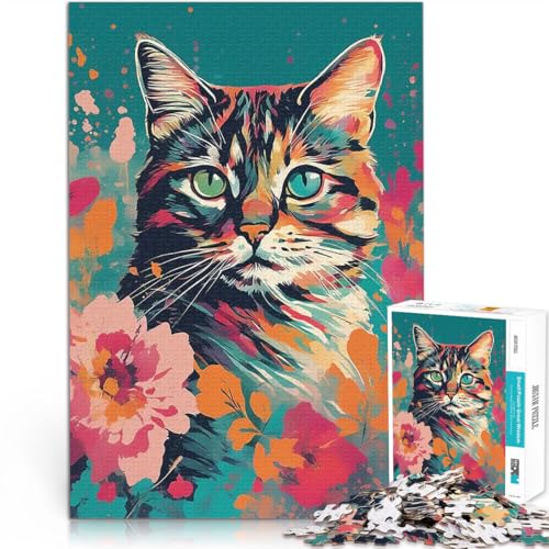 Katze003 2000-teilige Puzzles für Erwachsene Gehirnintelligenz-Herausforderung süchtig machendes Spielzeug Heimdekoration 70x100cm Katze003 2000-teilige Puzzles für Erwachsene Gehirnintelligenz-Herausforderung süchtig machendes Spielzeug Heimdekoration 70x100cm von SYUNFEI