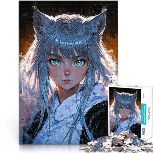 Katzenartige Wut des Frosts 1000-teiliges Puzzle für Erwachsene Denkspiel Jedes Stück ist einzigartig – Anspruchsvolles Familienspiel 38x26cm Katzenartige Wut des Frosts 1000-teiliges Puzzle für Erwachsene Denkspiel Jedes Stück ist einzigartig – Anspruchsvolles Familienspiel 38x26cm von SYUNFEI