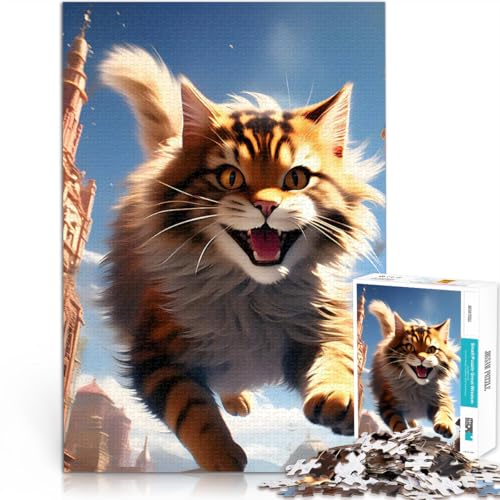 Kolossaler Katzensprung Teenager-Puzzle 2000 Teile Geschenke zum Suchbegriff: Herausfordernde Spiele Wanddekoration 70x100cm von SYUNFEI