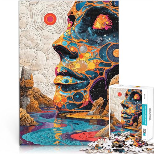 Kosmische Gedankenwelt Puzzle 2000 Teile für Erwachsene Lernspielzeug für die ganze Familie Tolle Geschenke und Spielzeuge 70x100cm von SYUNFEI