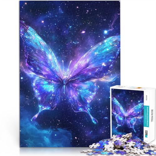 Kosmische Schmetterlings-Ewigkeit Puzzle 2000 Teile für Erwachsene Quizspiel mit vollständig ineinander greifenden, zufällig geformten Teilen 70x100cm Kosmische Schmetterlings-Ewigkeit Puzzle 2000 Teile für Erwachsene Quizspiel mit vollständig ineinander greifenden, zufällig geformten Teilen 70x100cm von SYUNFEI