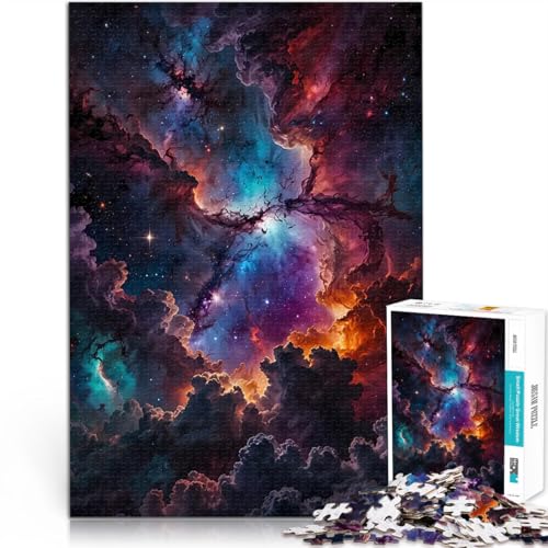 Kosmische Traumlandschaft 2000-Teile-Puzzle für Teenager lustige Spiele für die ganze Familie Verbessern Sie das Gedächtnis 70x100cm von SYUNFEI