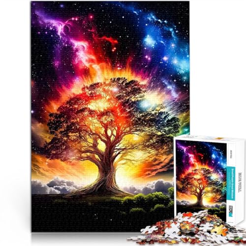 Kosmischer Lebensbaum 1000-teilige Puzzles für Erwachsene Spielspielzeug Verbessern Sie das Gedächtnis 38x26cm Kosmischer Lebensbaum 1000-teilige Puzzles für Erwachsene Spielspielzeug Verbessern Sie das Gedächtnis 38x26cm von SYUNFEI
