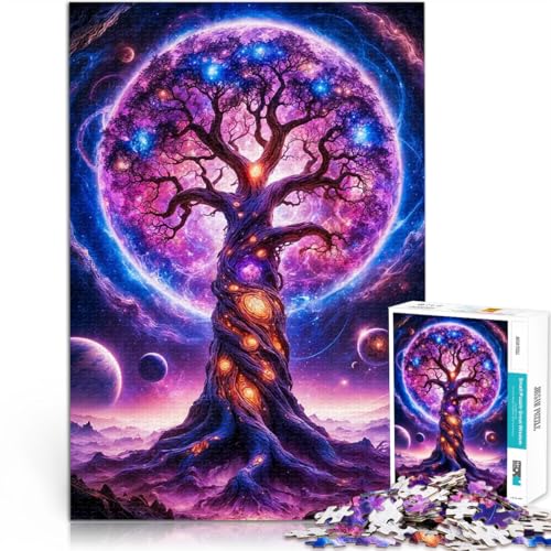 Kosmischer Lebensbaum 2000-teiliges Puzzle für Teenager Anspruchsvolles Spiel und Familienspaß mit passendem Poster und Quizblatt 70x100cm Kosmischer Lebensbaum 2000-teiliges Puzzle für Teenager Anspruchsvolles Spiel und Familienspaß mit passendem Poster und Quizblatt 70x100cm von SYUNFEI
