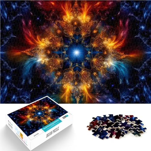 Kosmisches Mandala 2000-teiliges Puzzle für Teenager Schwierig und herausfordernd Jedes Stück ist einzigartig – Anspruchsvolles Familienspiel 70x100cm Kosmisches Mandala 2000-teiliges Puzzle für Teenager Schwierig und herausfordernd Jedes Stück ist einzigartig – Anspruchsvolles Familienspiel 70x100cm von SYUNFEI