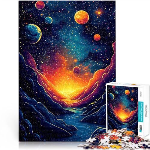 Kosmisches Tal Puzzle für Erwachsene mit 1000 Teilen Geschenke zum Suchbegriff: Herausfordernde Spiele für Heimdekoration 38x26cm Kosmisches Tal Puzzle für Erwachsene mit 1000 Teilen Geschenke zum Suchbegriff: Herausfordernde Spiele für Heimdekoration 38x26cm von SYUNFEI