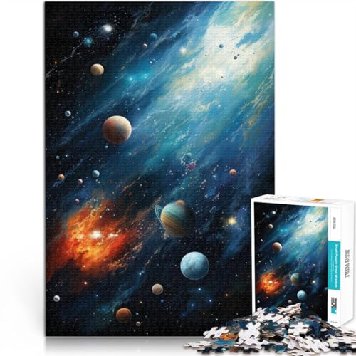Kosmos-Kunstwerk 1000-teilige Puzzles für Teenager Geschenke zum Suchbegriff: Herausfordernde Spiele Für Paare geeignet 38x26cm Kosmos-Kunstwerk 1000-teilige Puzzles für Teenager Geschenke zum Suchbegriff: Herausfordernde Spiele Für Paare geeignet 38x26cm von SYUNFEI