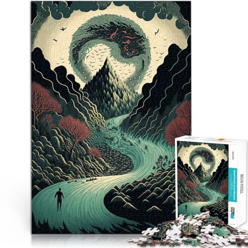 Landschaft Berg 1000-teiliges Puzzle für Erwachsene Geschenke zum Suchbegriff: Herausfordernde Spiele Kunstwerk Geschenk 38x26cm Landschaft Berg 1000-teiliges Puzzle für Erwachsene Geschenke zum Suchbegriff: Herausfordernde Spiele Kunstwerk Geschenk 38x26cm von SYUNFEI