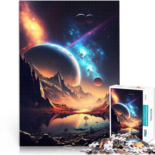 Landschaft des galaktischen Reichs Puzzle für Erwachsene mit 2000 Teilen Familienspiel für und Geburtstagsgeschenk, Geschenke 70x100cm Landschaft des galaktischen Reichs Puzzle für Erwachsene mit 2000 Teilen Familienspiel für und Geburtstagsgeschenk, Geschenke 70x100cm von SYUNFEI