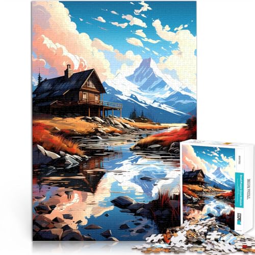 Landschaftskunst 1000-teiliges Teenager-Puzzle Helfen Sie dem Gehirn, süchtig machende Spielzeuge zu trainieren, um Geduld zu entwickeln Kunstwerk Geschenk 38x26cm Landschaftskunst 1000-teiliges Teenager-Puzzle Helfen Sie dem Gehirn, süchtig machende Spielzeuge zu trainieren, um Geduld zu entwickeln Kunstwerk Geschenk 38x26cm von SYUNFEI