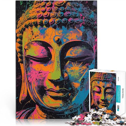 Lebendige Erleuchtung Puzzle für Jugendliche 1000 Teile Pädagogisches Spielzeug zum Stressabbau Geburtstagsgeschenke 38x26cm von SYUNFEI