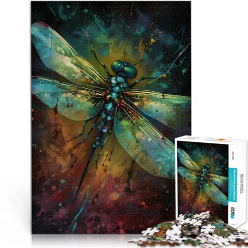 Libellen-Märchenland Puzzle für Jugendliche 2000 Teile lustige Spiele für die ganze Familie Tolle Geschenke und Spielzeuge 70x100cm von SYUNFEI